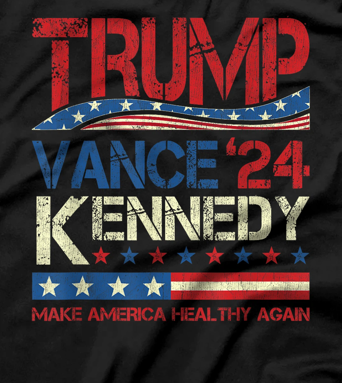 Trump Vance Kennedy 2024 MAHA Make America Healthy Again T-Shirt