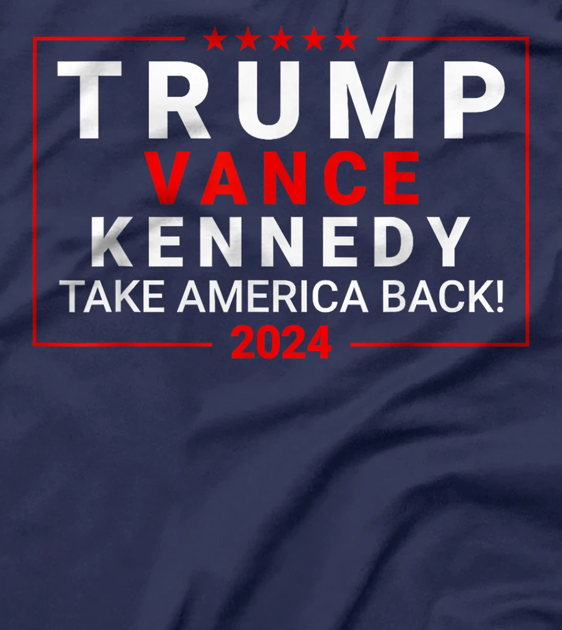 Trump Vance Kennedy take America back again T-Shirt
