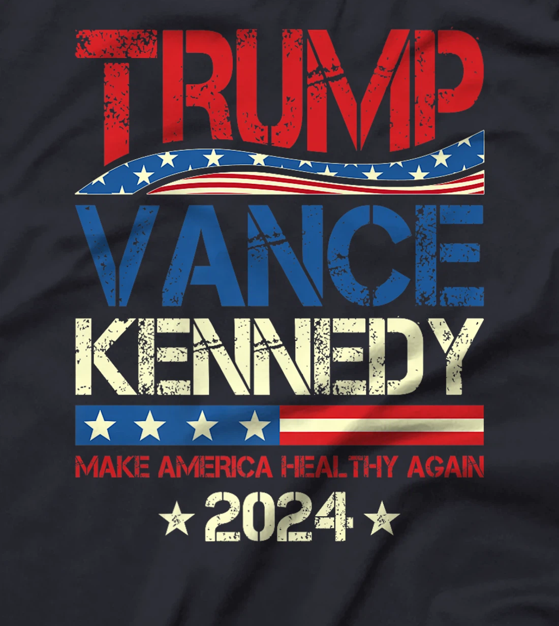 Trump Vance Kennedy 2024 MAHA Make America Healthy Again Premium T-Shirt