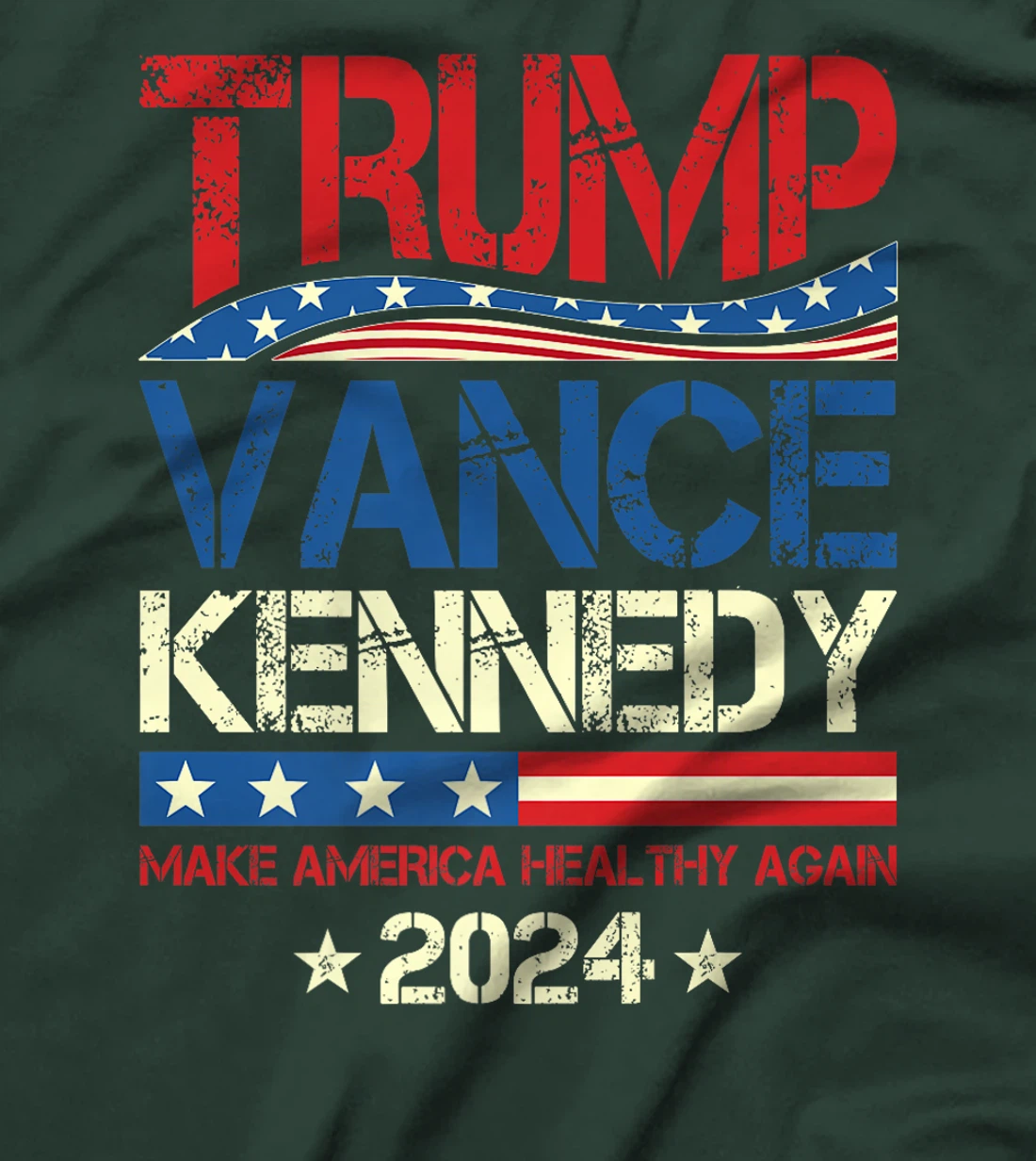 Trump Vance Kennedy 2024 MAHA Make America Healthy Again Premium T-Shirt