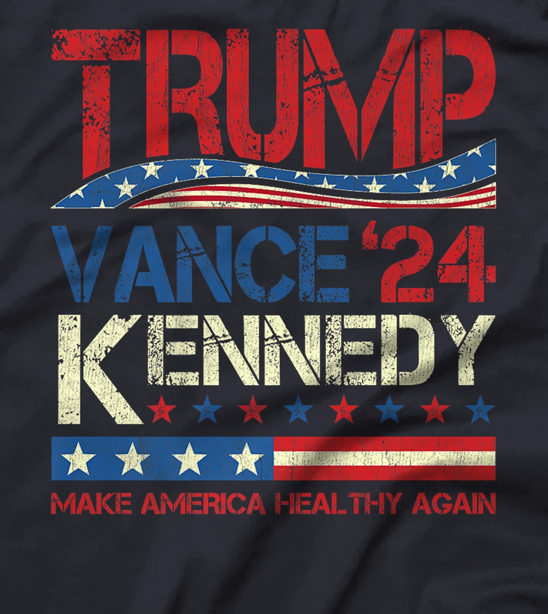 Trump Vance Kennedy 2024 MAHA Make America Healthy Again Premium T-Shirt