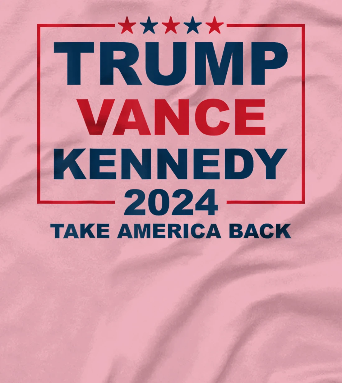 Trump Vance Kennedy take America back again T-Shirt