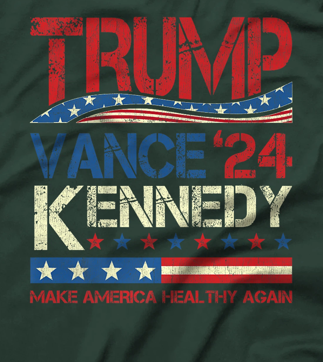 Trump Vance Kennedy 2024 MAHA Make America Healthy Again Premium T-Shirt