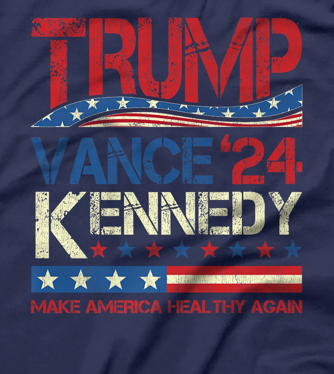 Trump Vance Kennedy 2024 MAHA Make America Healthy Again Premium T-Shirt