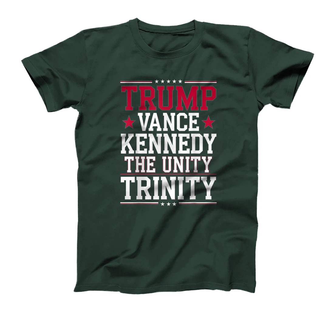 Trump Vance Kennedy The Unity Trinity USA Presidential 24 T-Shirt