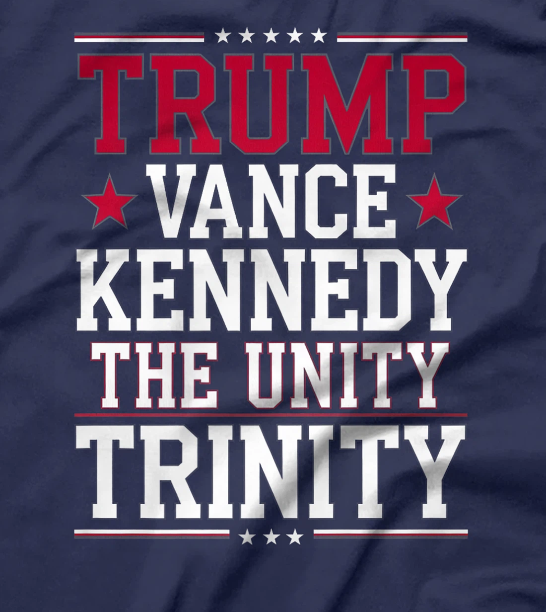 Trump Vance Kennedy The Unity Trinity USA Presidential 24 Premium T-Shirt