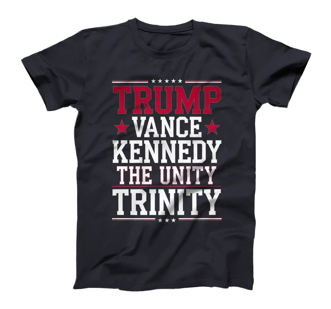 Trump Vance Kennedy The Unity Trinity USA Presidential 24 Premium T-Shirt