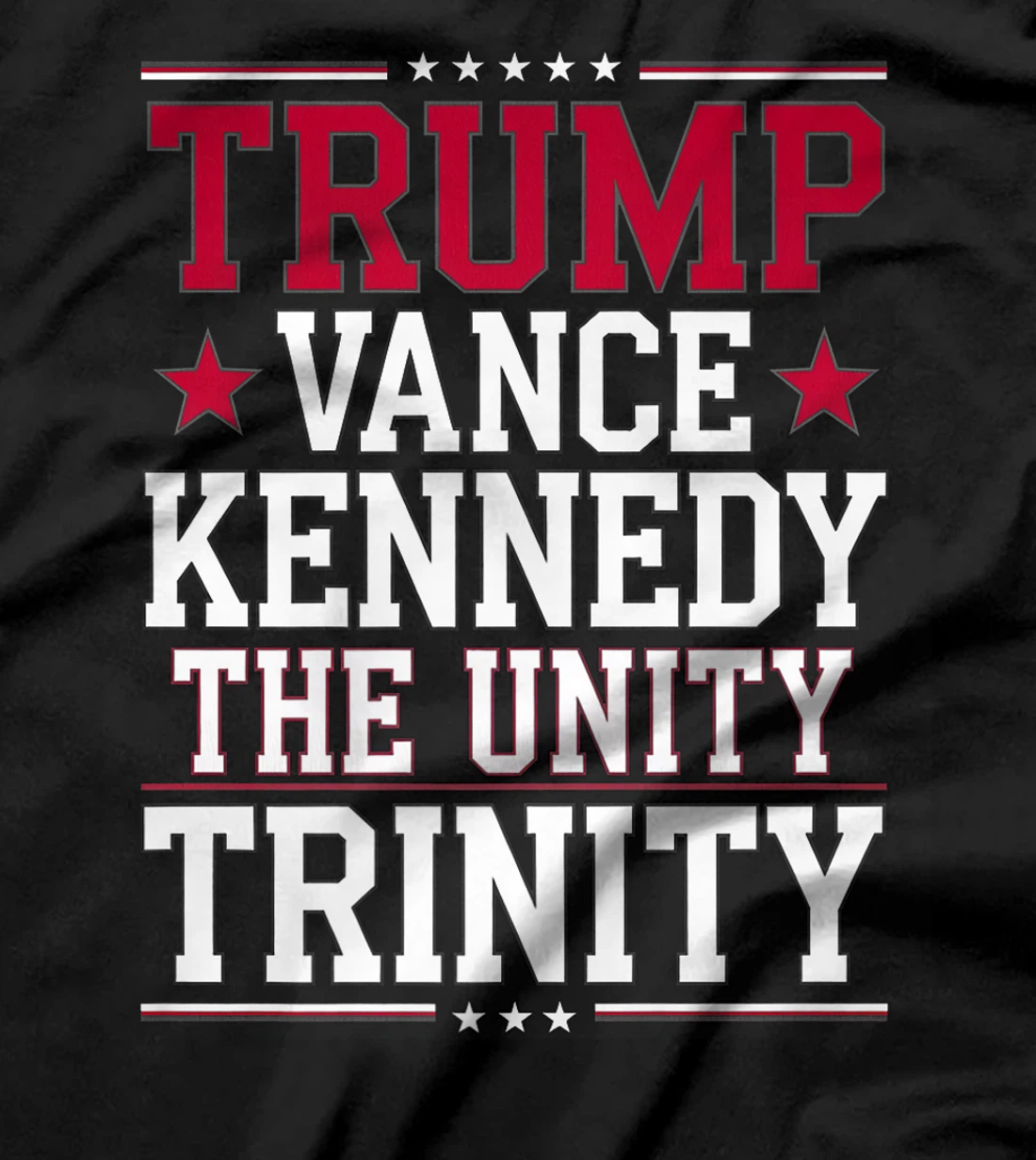 Trump Vance Kennedy The Unity Trinity USA Presidential 24 Premium T-Shirt