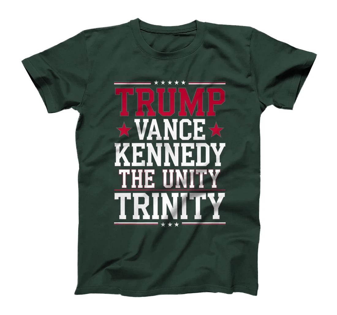 Trump Vance Kennedy The Unity Trinity USA Presidential 24 Premium T-Shirt
