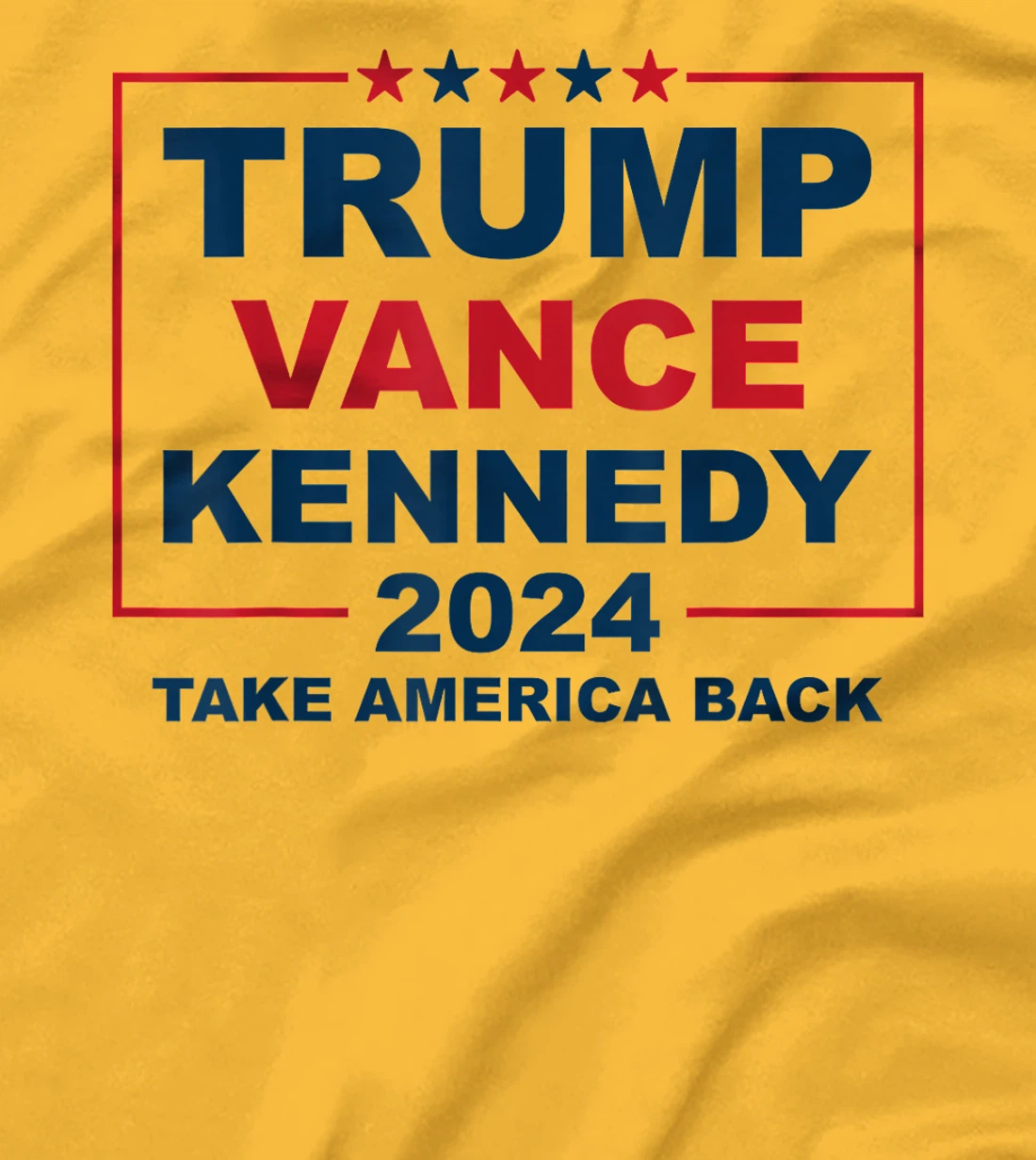 Trump Vance Kennedy take America back again T-Shirt