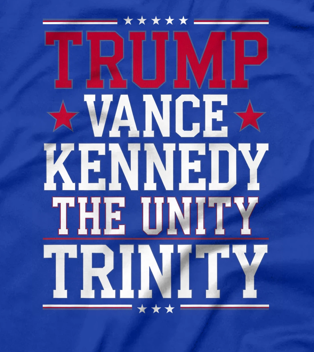 Trump Vance Kennedy The Unity Trinity USA Presidential 24 Premium T-Shirt
