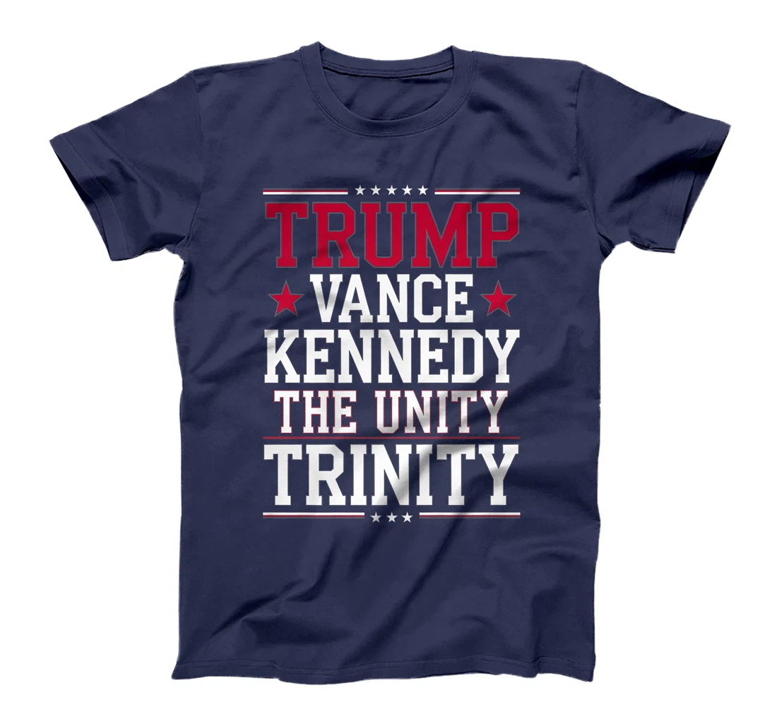 Trump Vance Kennedy The Unity Trinity USA Presidential 24 Premium T-Shirt