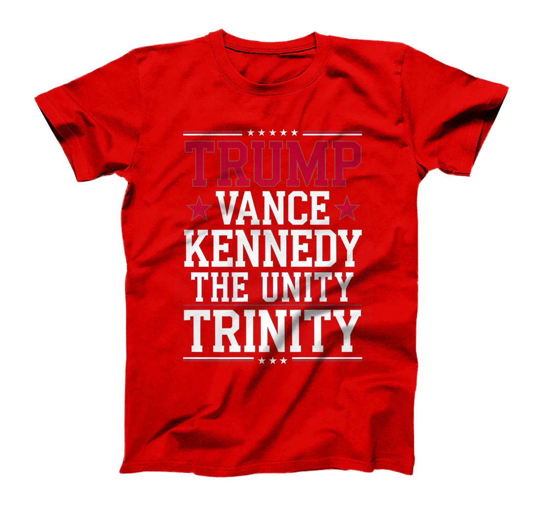 Trump Vance Kennedy The Unity Trinity USA Presidential 24 Premium T-Shirt