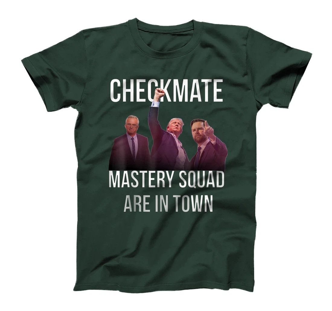 Trump Vance Kennedy Checkmate Mastery Squad 2024 Election T-Shirt