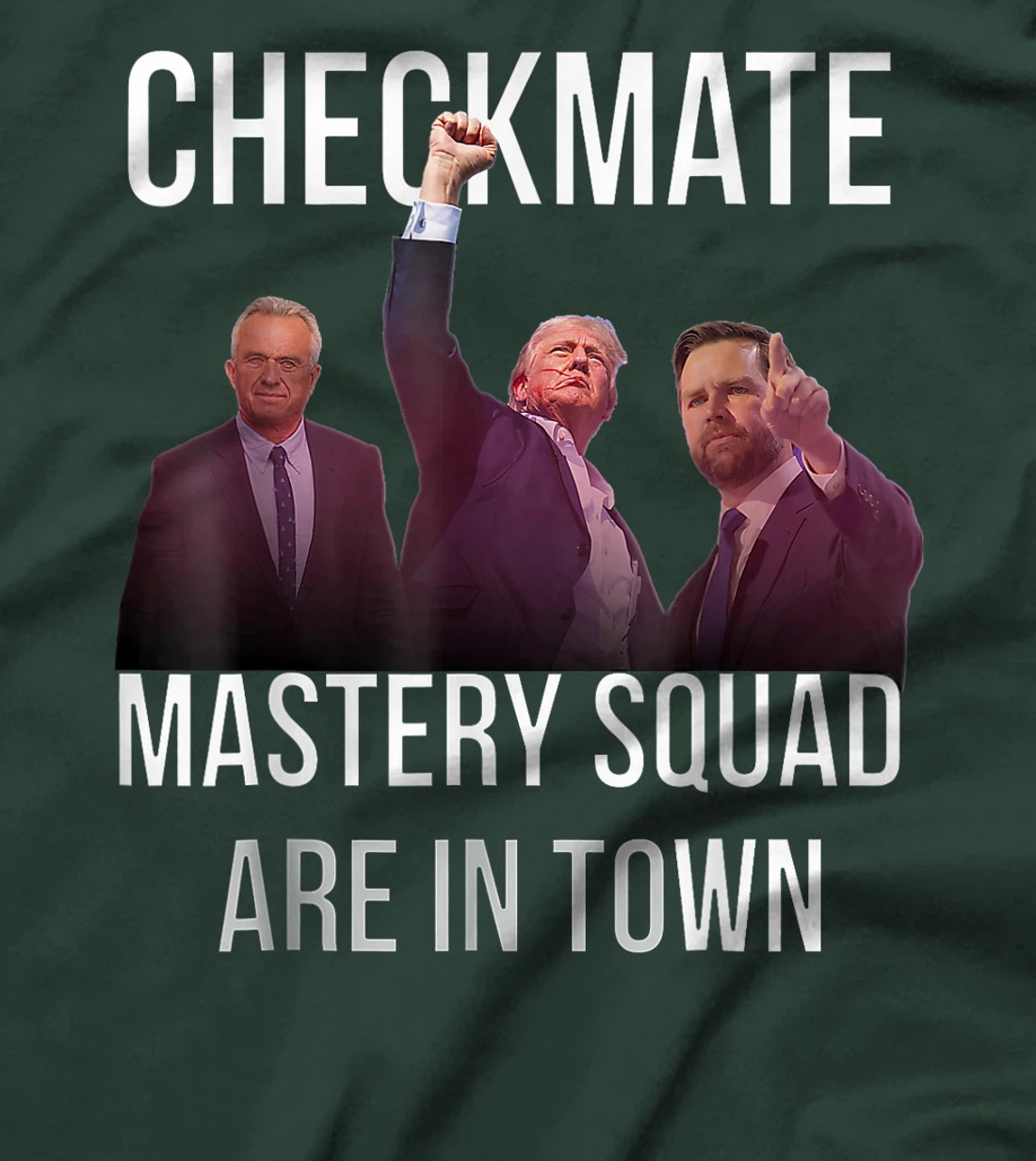 Trump Vance Kennedy Checkmate Mastery Squad 2024 Election T-Shirt