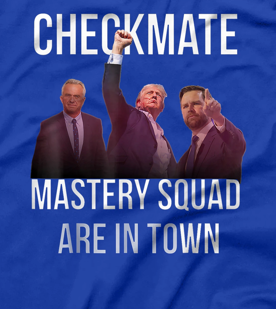 Trump Vance Kennedy Checkmate Mastery Squad 2024 Election T-Shirt