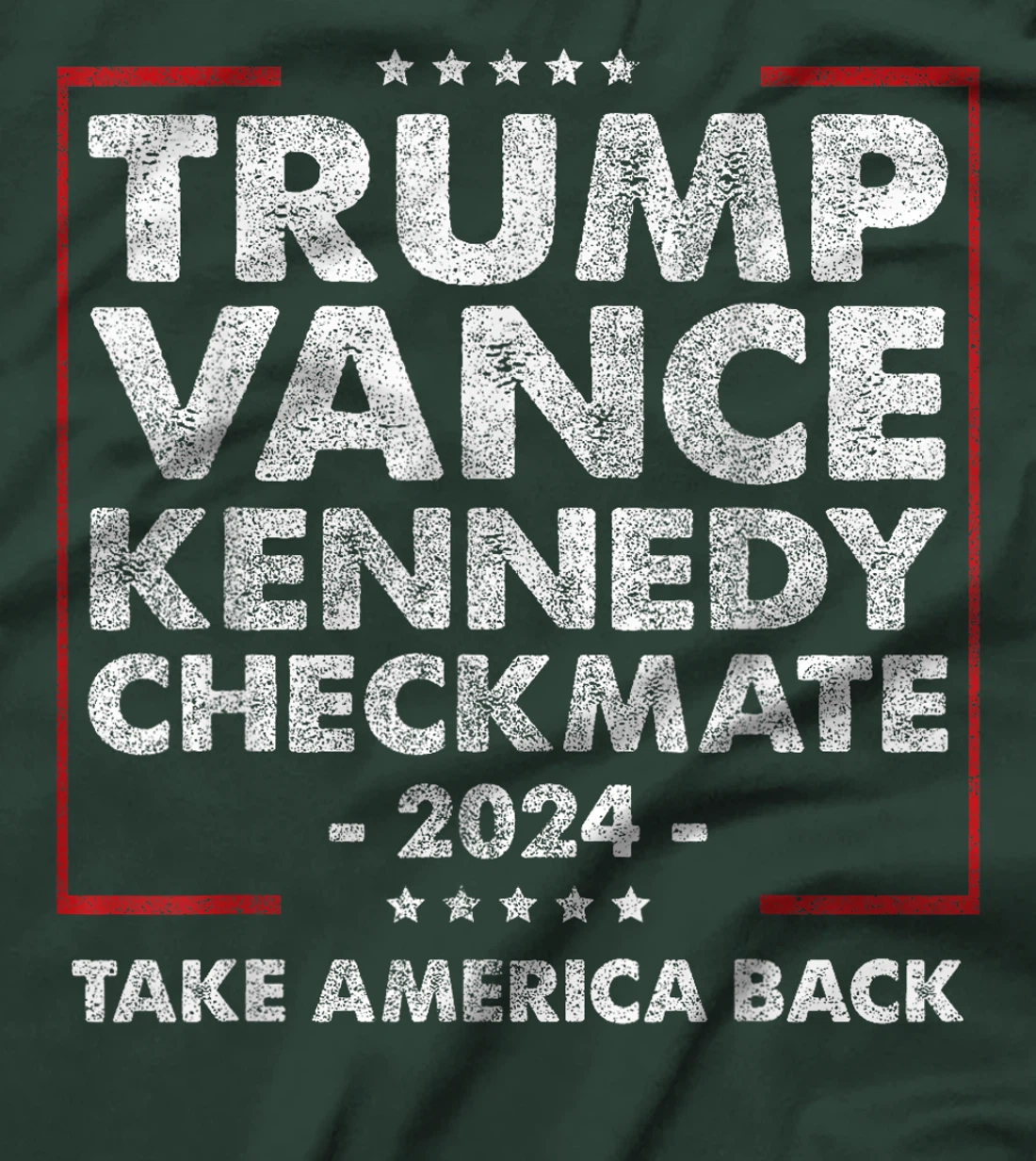 Trump Vance Kennedy Checkmate 2024 Election Republican Trump T-Shirt
