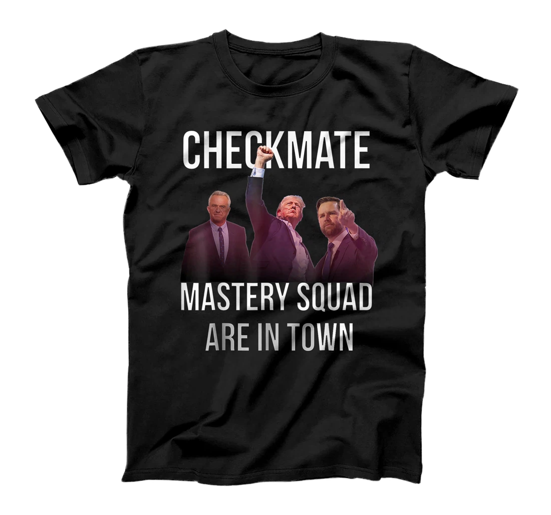 Trump Vance Kennedy Checkmate Mastery Squad 2024 Election T-Shirt