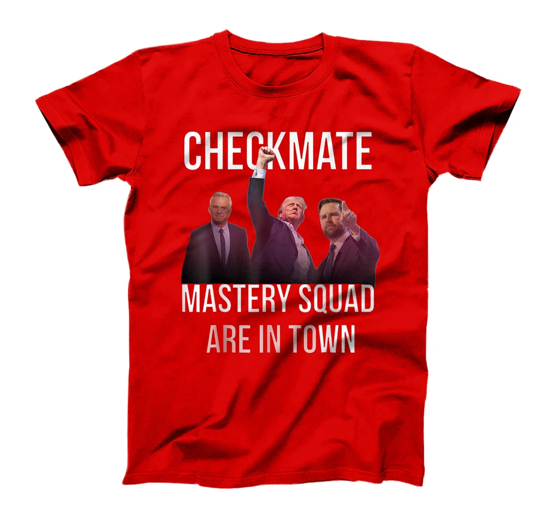 Trump Vance Kennedy Checkmate Mastery Squad 2024 Election T-Shirt