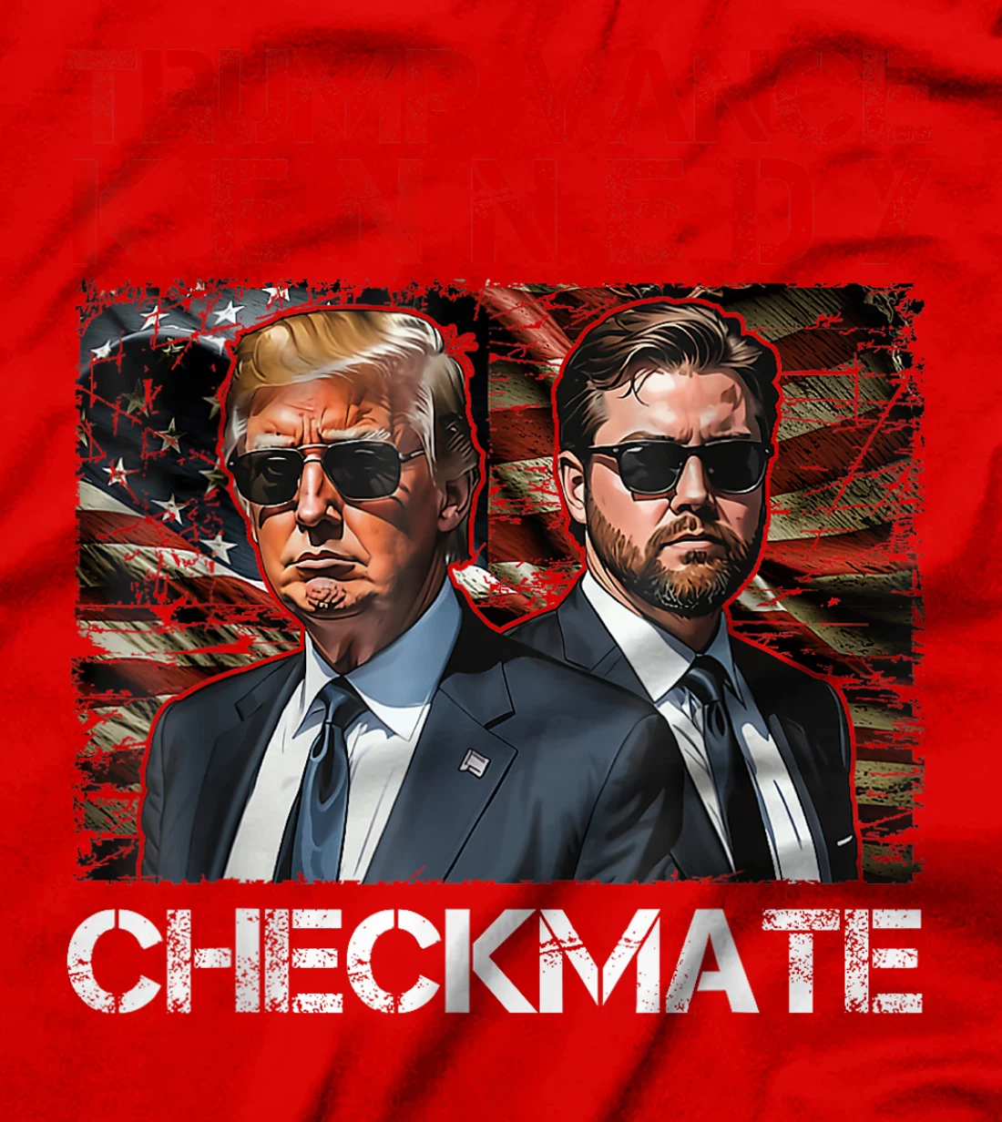 Trump Vance Kennedy Checkmate 2024 Election Republican Trump T-Shirt