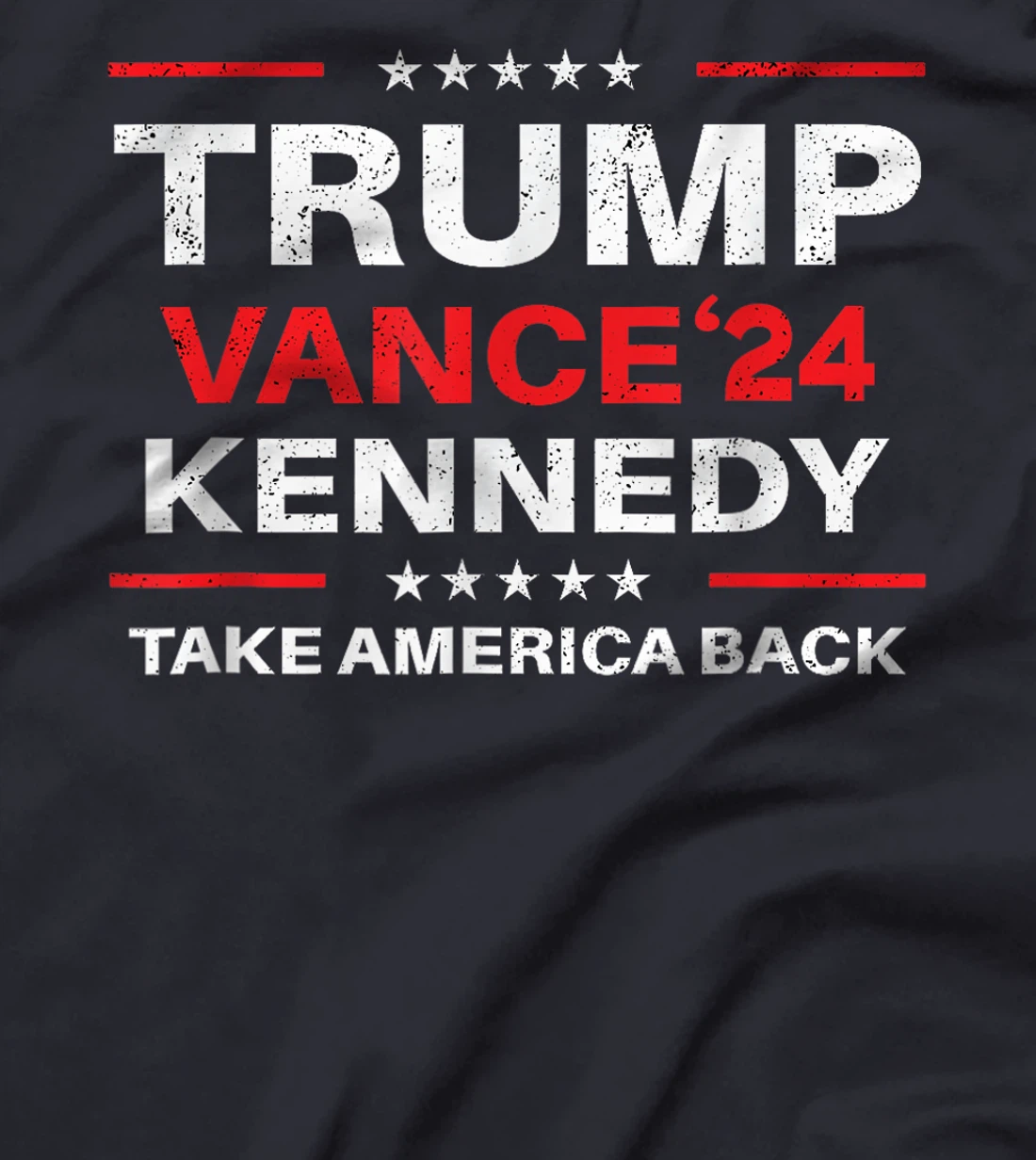 Trump Vance Kennedy take America back 24 Election Republican T-Shirt