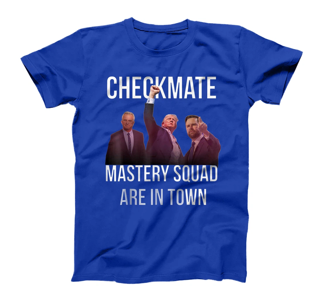 Trump Vance Kennedy Checkmate Mastery Squad 2024 Election T-Shirt