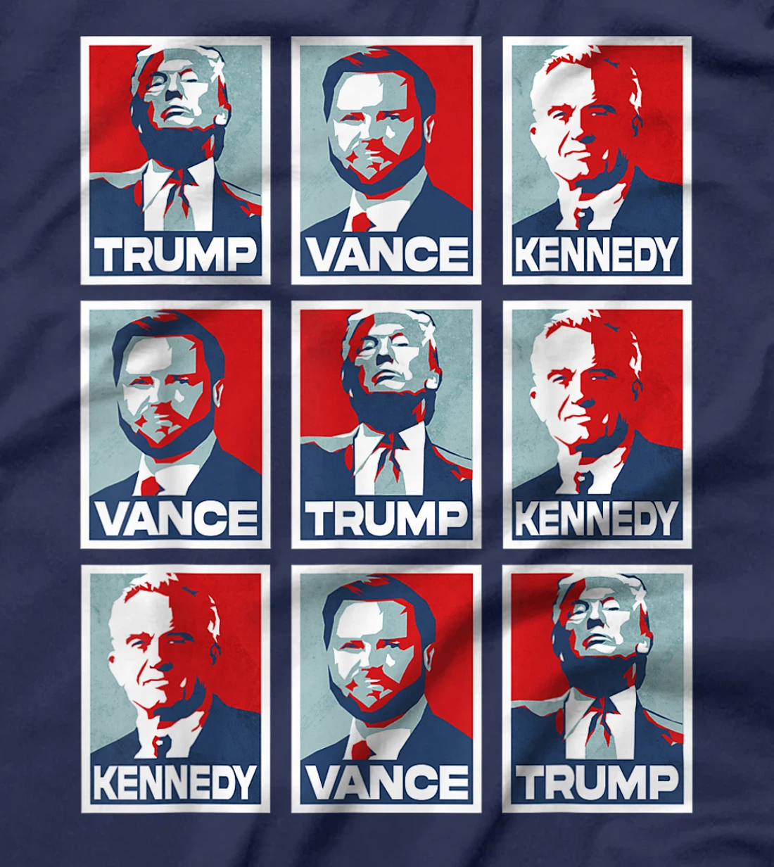 Trump Vance Kennedy Checkmate 2024 T-Shirt