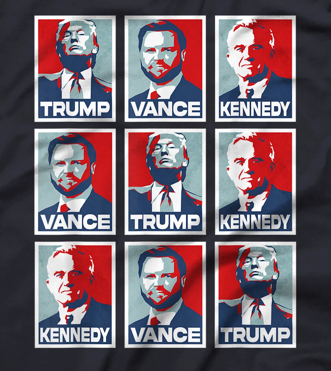 Trump Vance Kennedy Checkmate 2024 T-Shirt