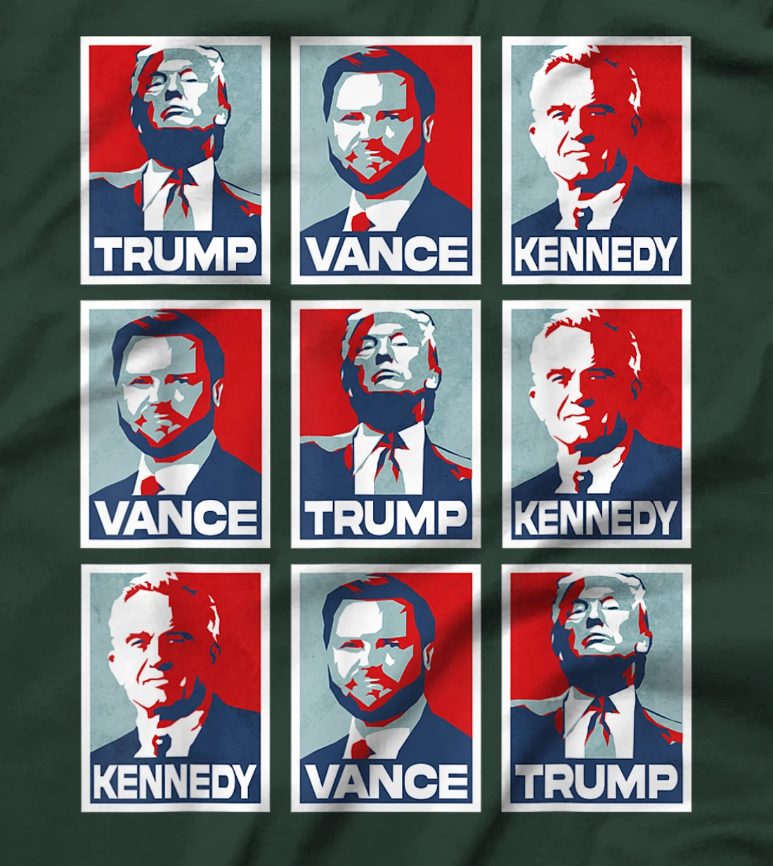 Trump Vance Kennedy Checkmate 2024 T-Shirt