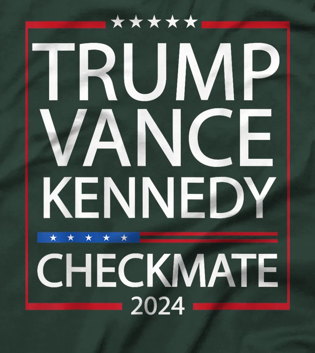 Trump Vance Kennedy Checkmate 2024 Election Republican Trump T-Shirt