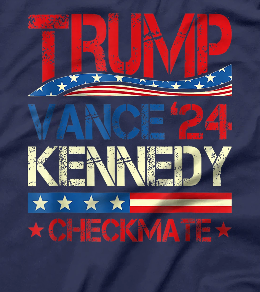 Trump Vance Kennedy Checkmate 2024 Election Republican T-Shirt