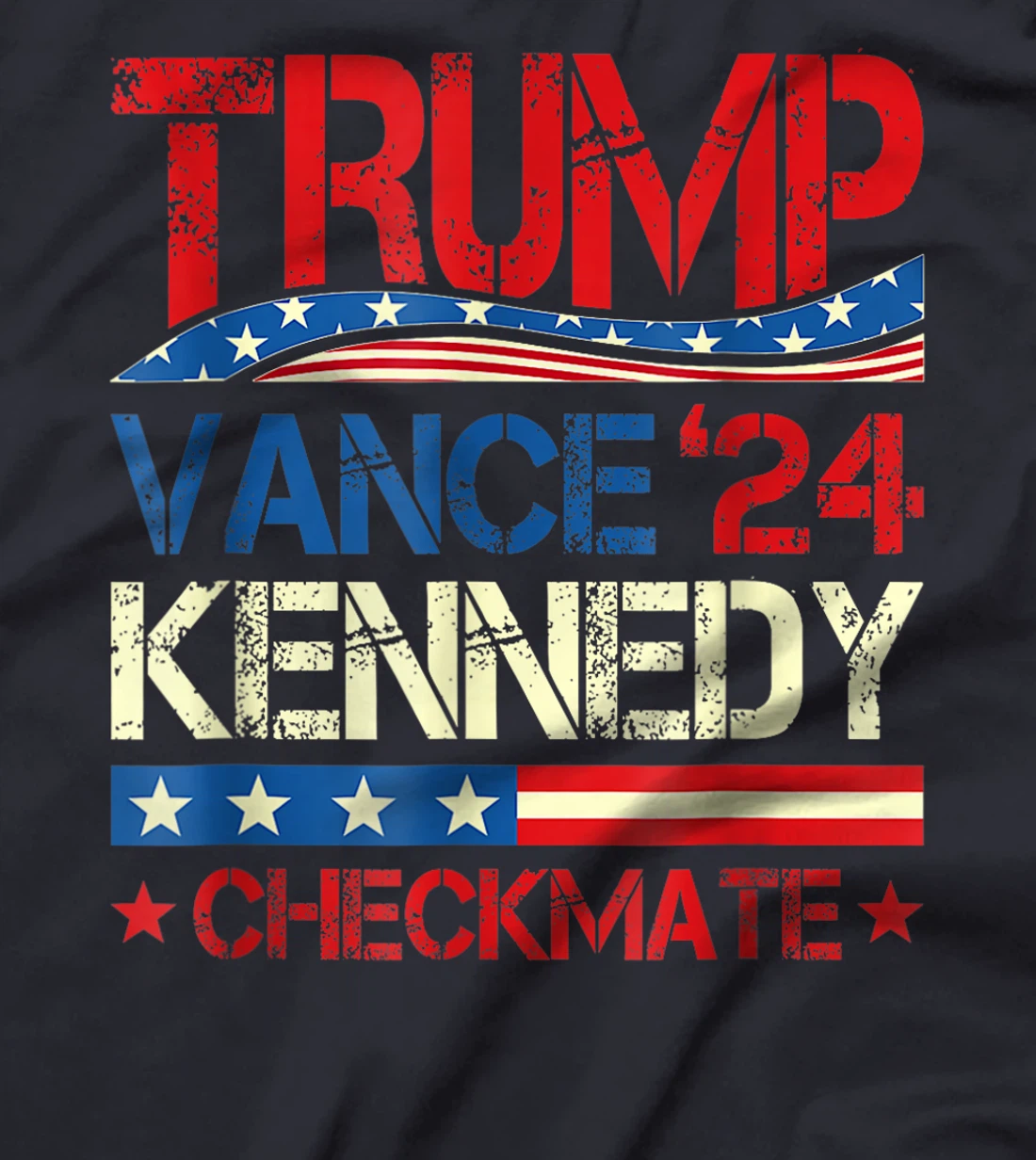 Trump Vance Kennedy Checkmate 2024 Election Republican T-Shirt