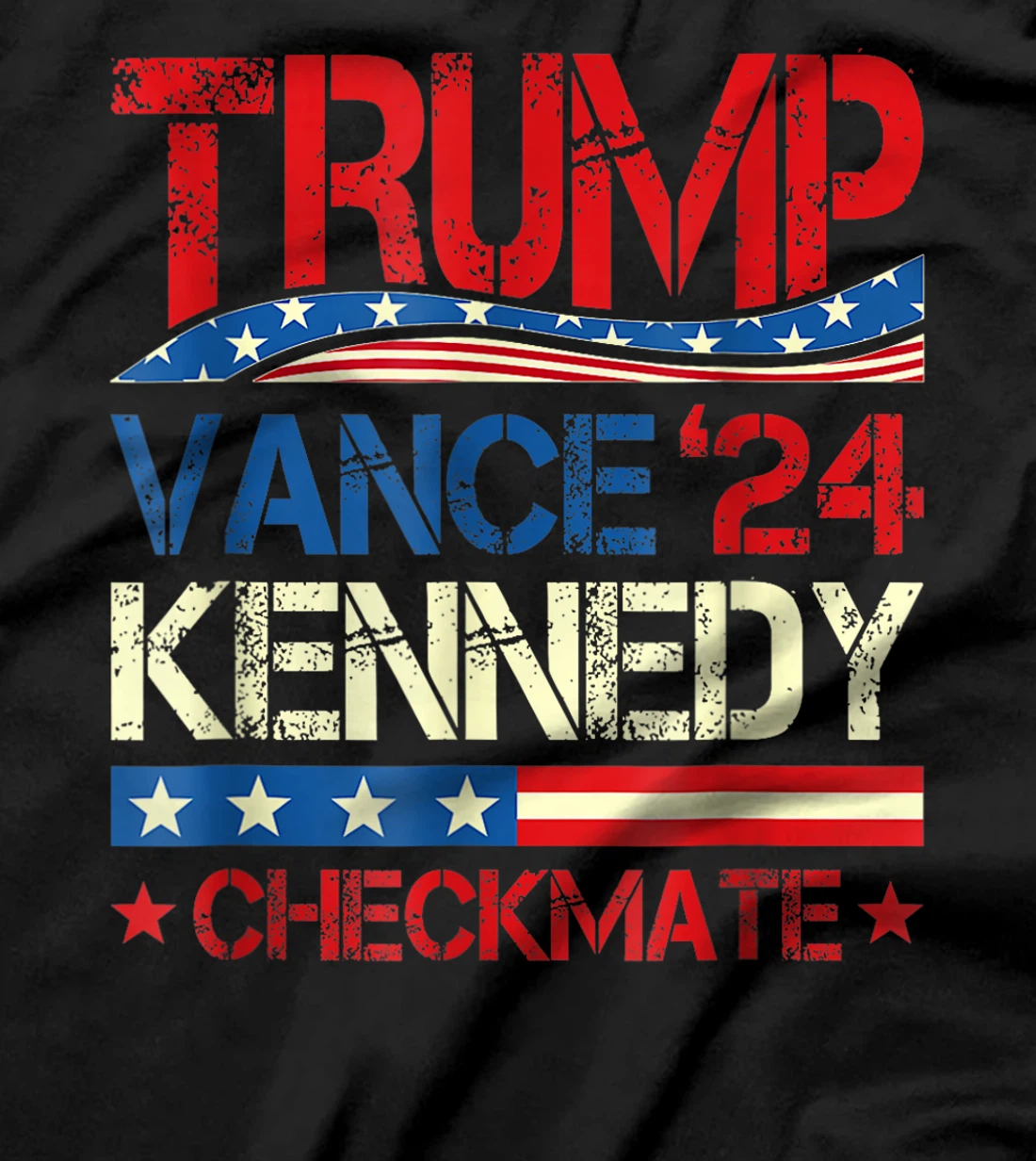 Trump Vance Kennedy Checkmate 2024 Election Republican T-Shirt