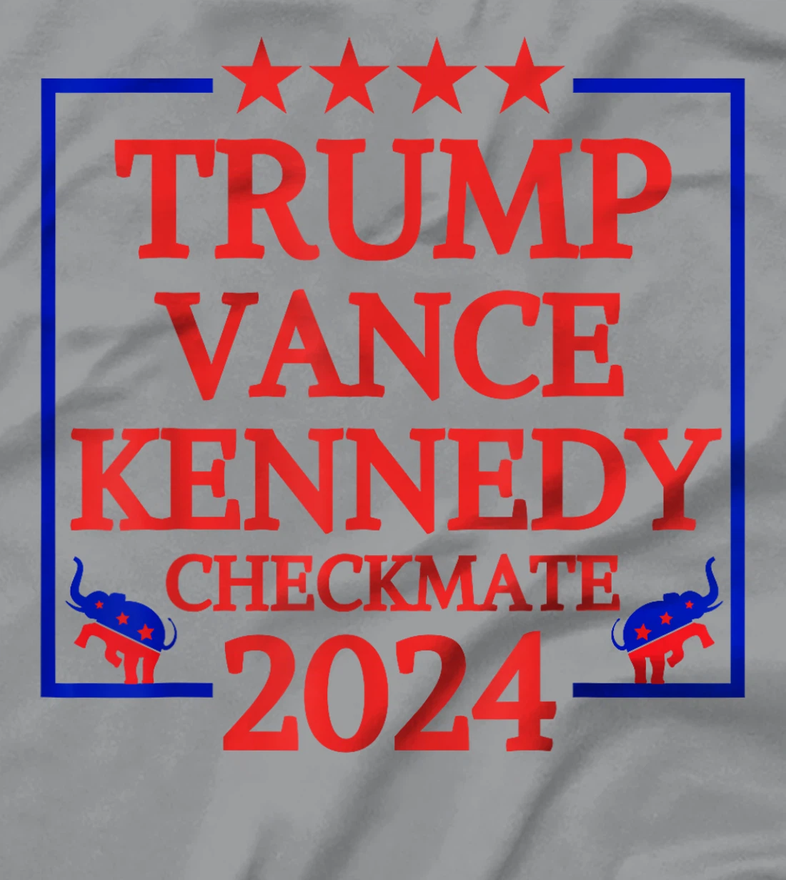 Trump Vance Kennedy Shirt Checkmate 2024 Election Republican T-Shirt