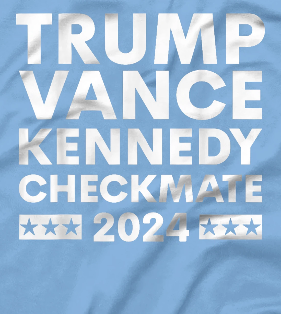 Trump Vance Kennedy Checkmate 2024 Election Flag T-Shirt
