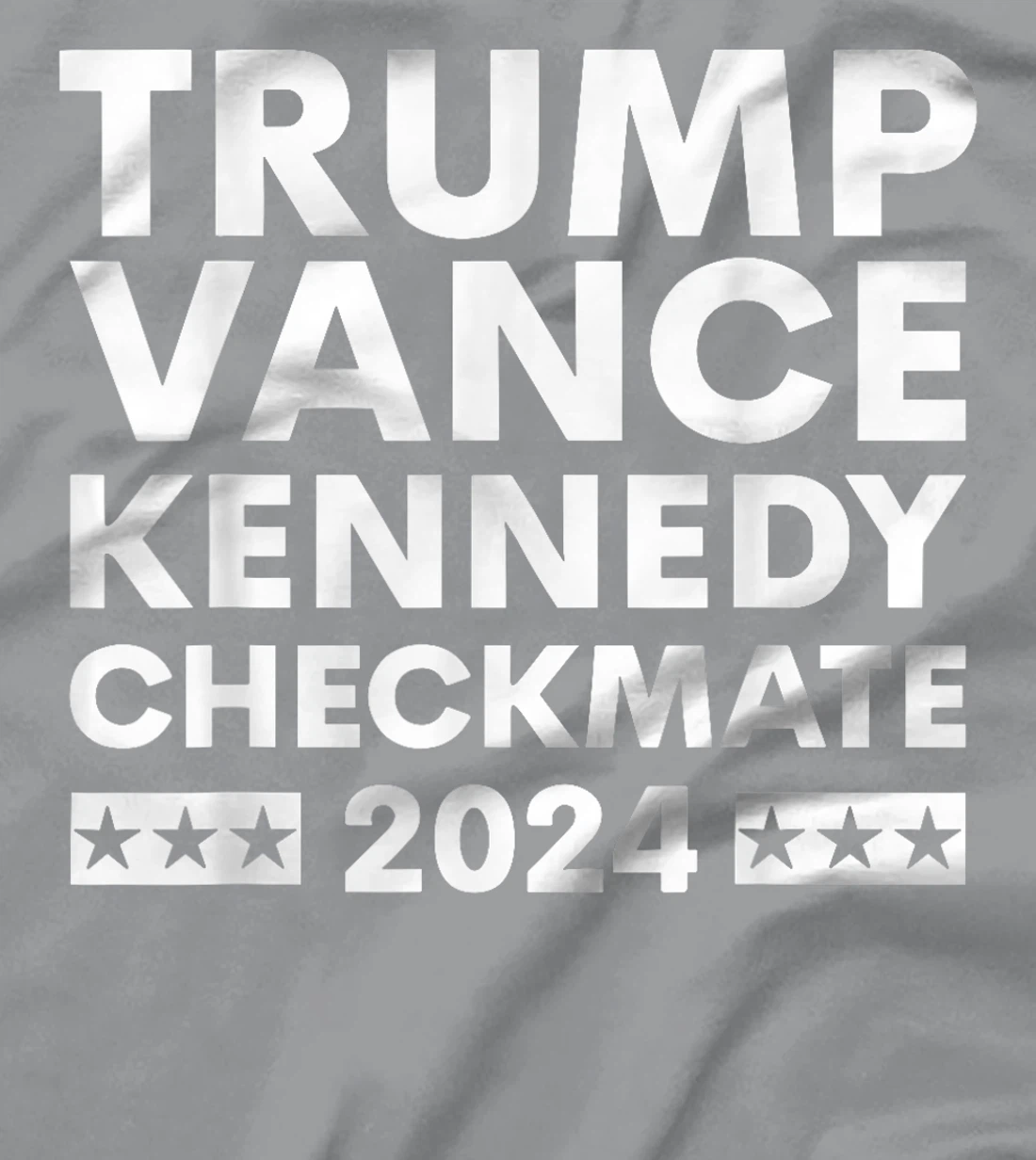 Trump Vance Kennedy Checkmate 2024 Election Flag T-Shirt