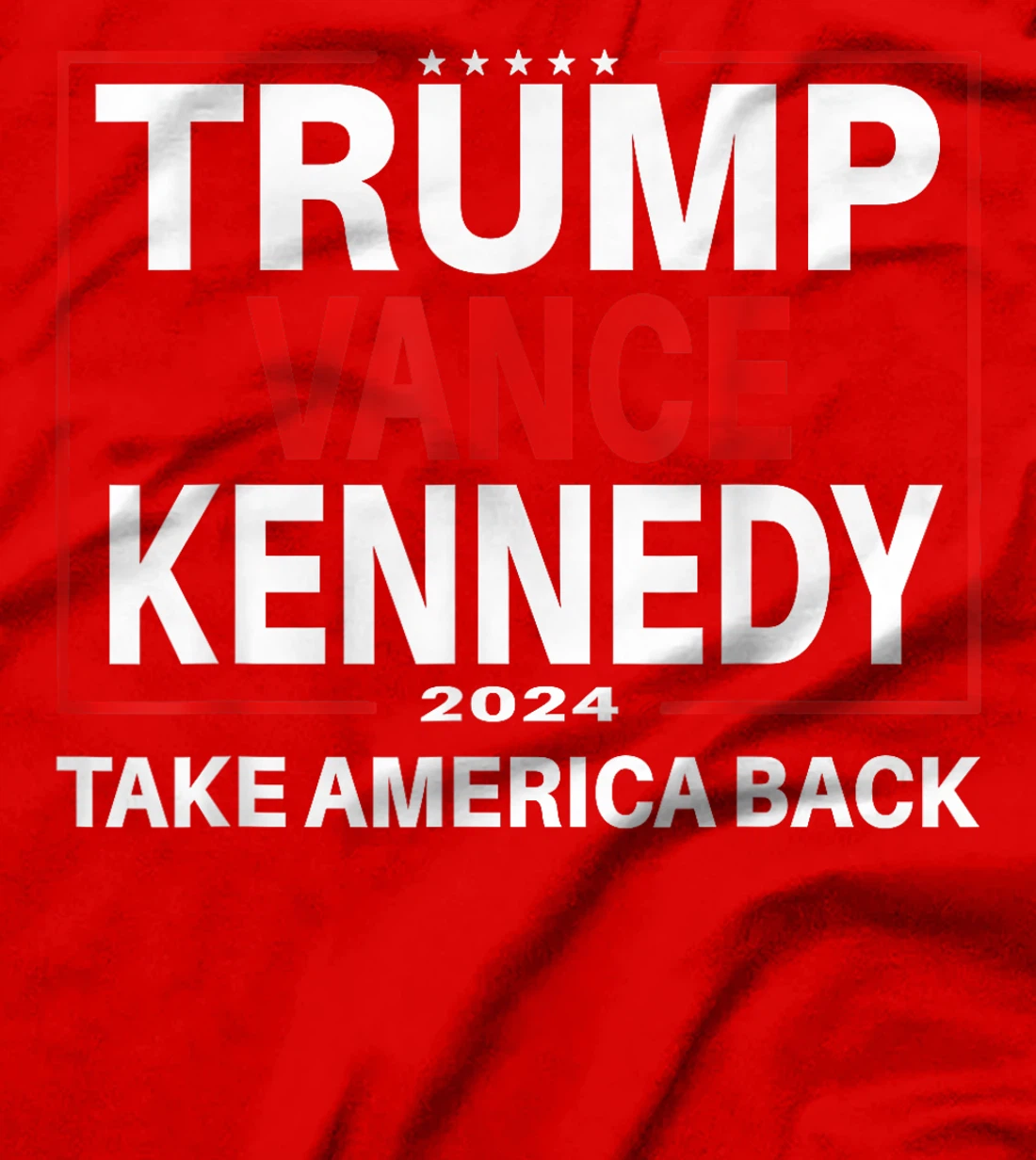 Trump Vance Kennedy take America back again T-Shirt