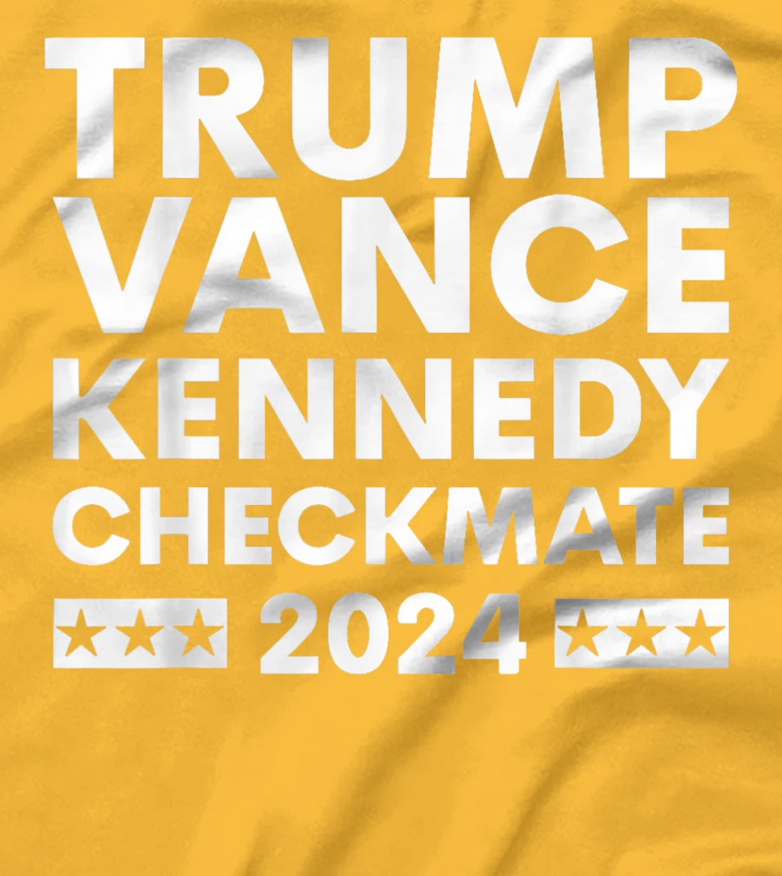 Trump Vance Kennedy Checkmate 2024 Election Flag T-Shirt