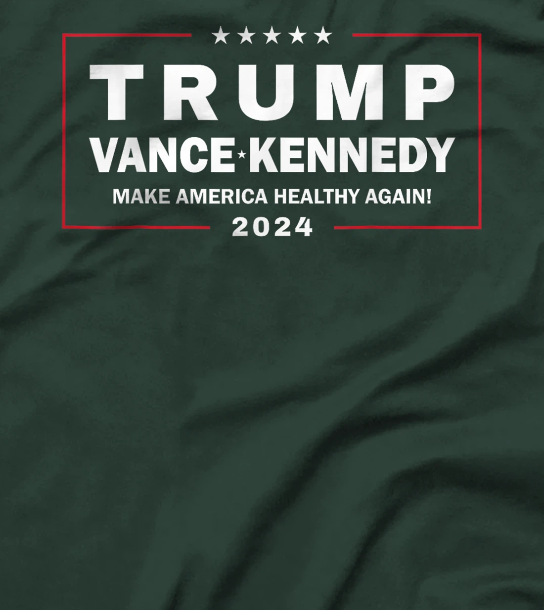 Trump Vance Kennedy Make America Healthy Again T-Shirt