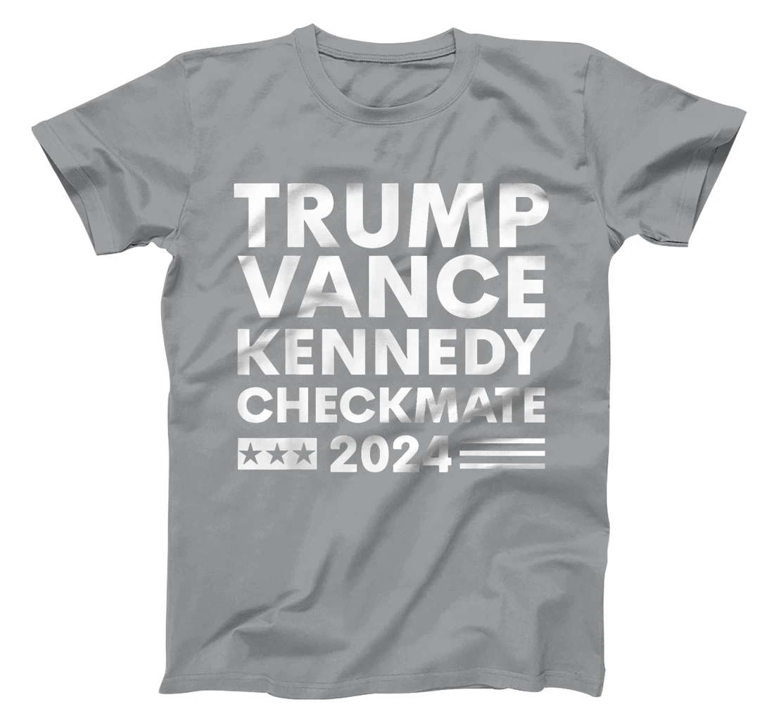 Trump Vance Kennedy Checkmate 2024 Election Flag T-Shirt
