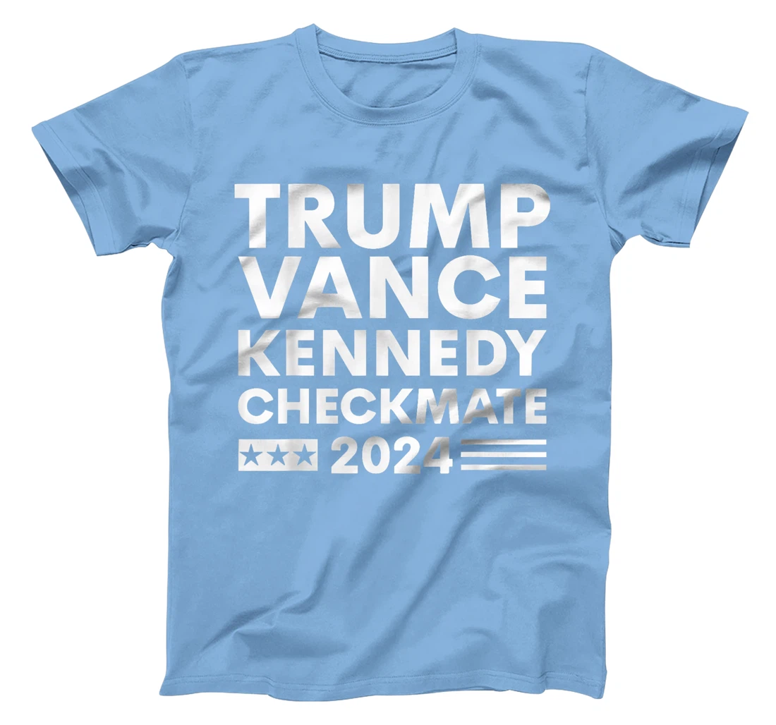 Trump Vance Kennedy Checkmate 2024 Election Flag T-Shirt