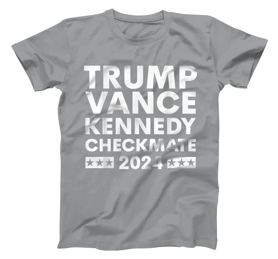 Trump Vance Kennedy Checkmate 2024 Election Flag T-Shirt