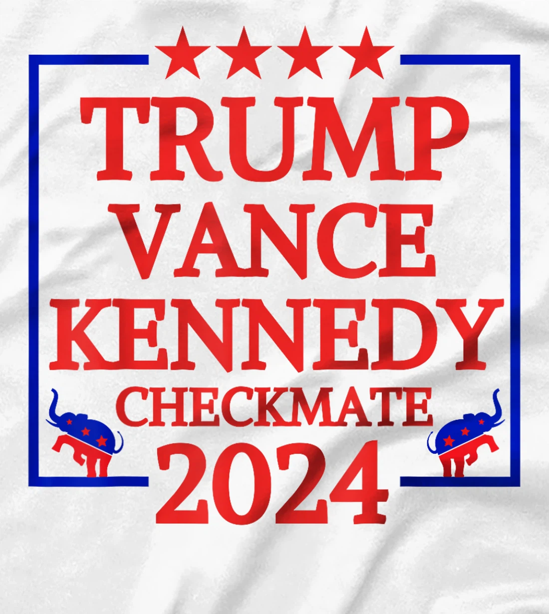 Trump Vance Kennedy Shirt Checkmate 2024 Election Republican T-Shirt