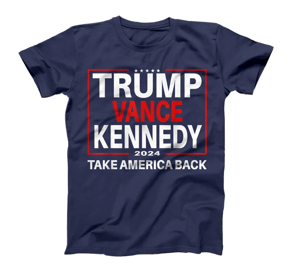 Trump Vance Kennedy take America back again T-Shirt