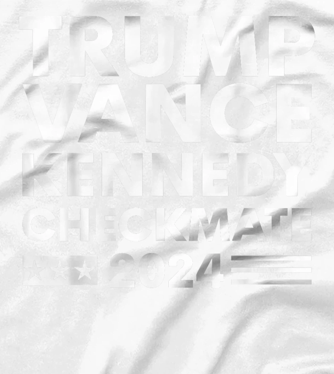 Trump Vance Kennedy Checkmate 2024 Election Flag T-Shirt