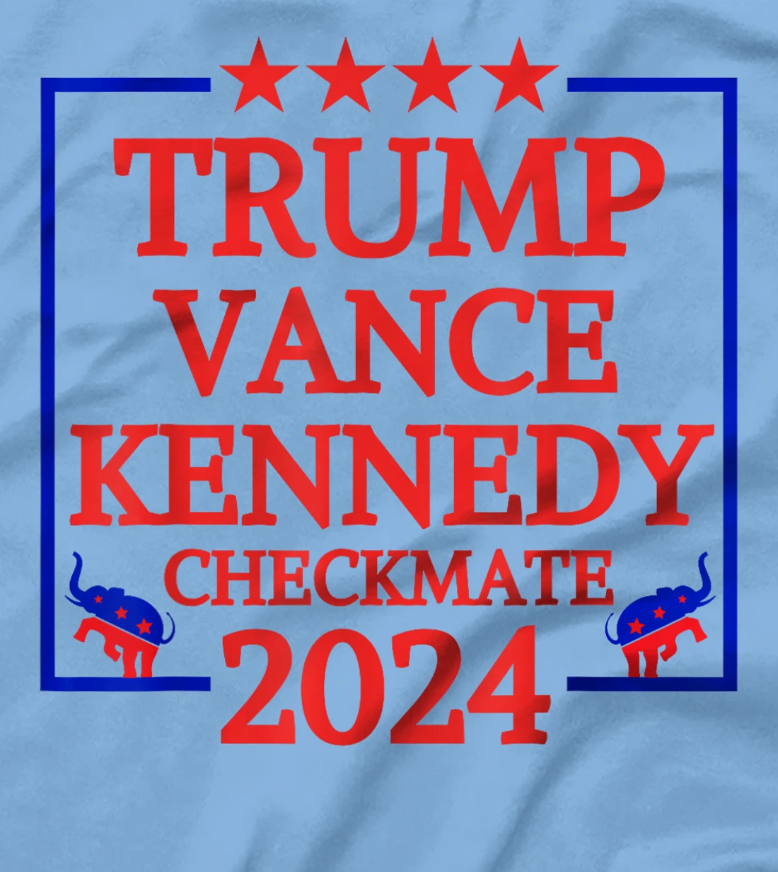 Trump Vance Kennedy Shirt Checkmate 2024 Election Republican T-Shirt
