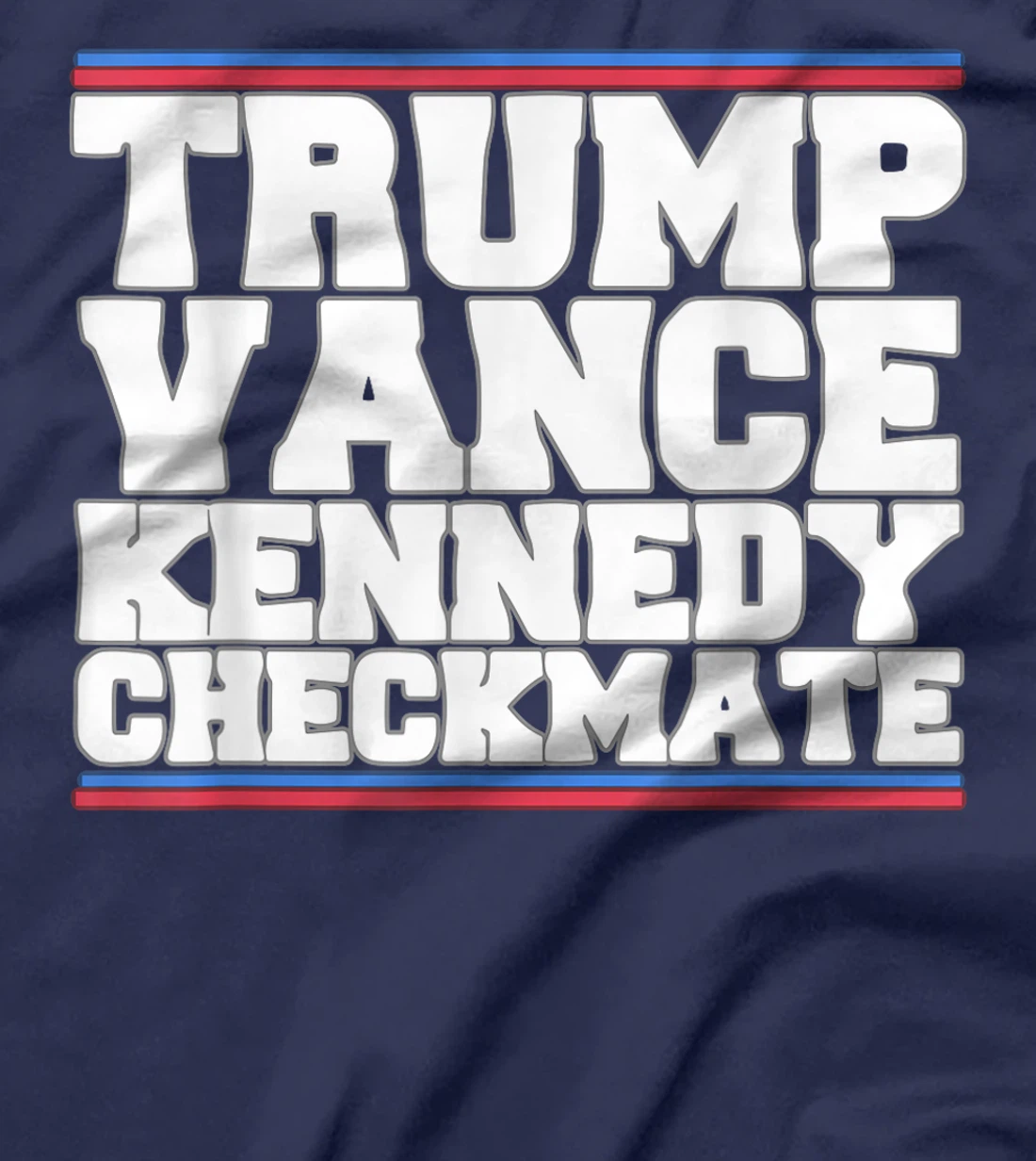 Trump Vance Kennedy Checkmate 2024 Election Flag T-Shirt