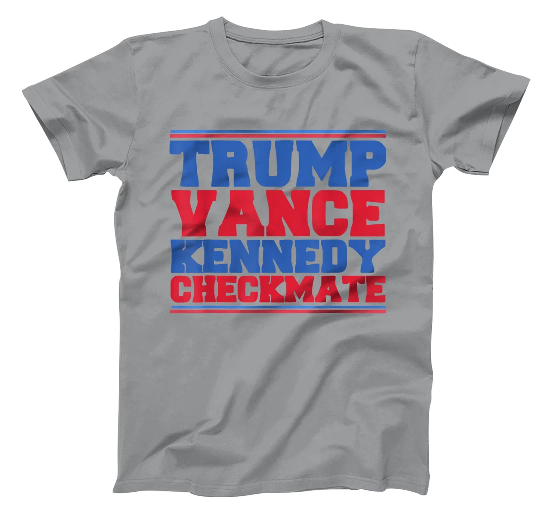 Trump Vance Kennedy Checkmate 2024 Election Flag T-Shirt