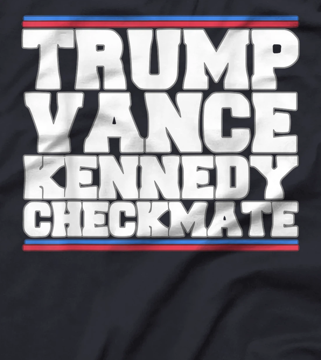 Trump Vance Kennedy Checkmate 2024 Election Flag T-Shirt
