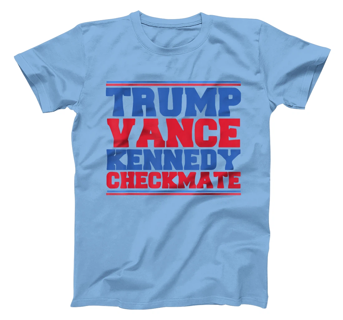 Trump Vance Kennedy Checkmate 2024 Election Flag T-Shirt